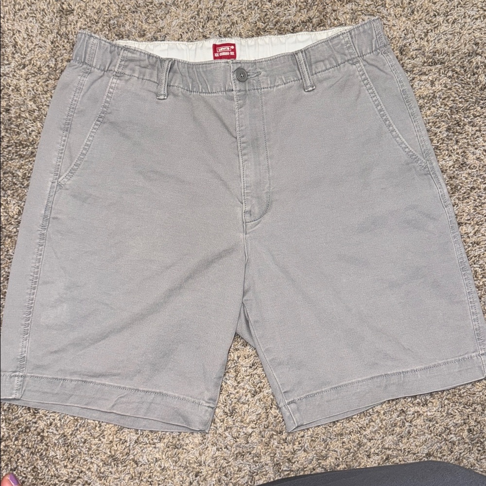 Levi's Light Gray Chino Shorts